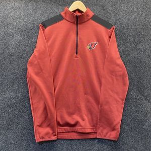 Arizona Cardinals Pullover Long Sleeve Shirt 1/4 Zip NFL Apparel